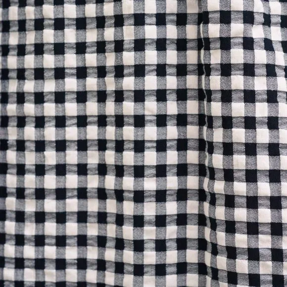 NWT Nobody's Child Black Gingham Top (Matching Skirt Available) - Picture 4 of 6